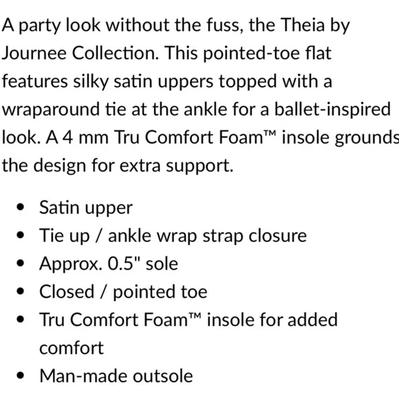 Nwot Journee Collection Theia Fuchsia pink Satin Sandals cushioned flat size 11 - Picture 11 of 15